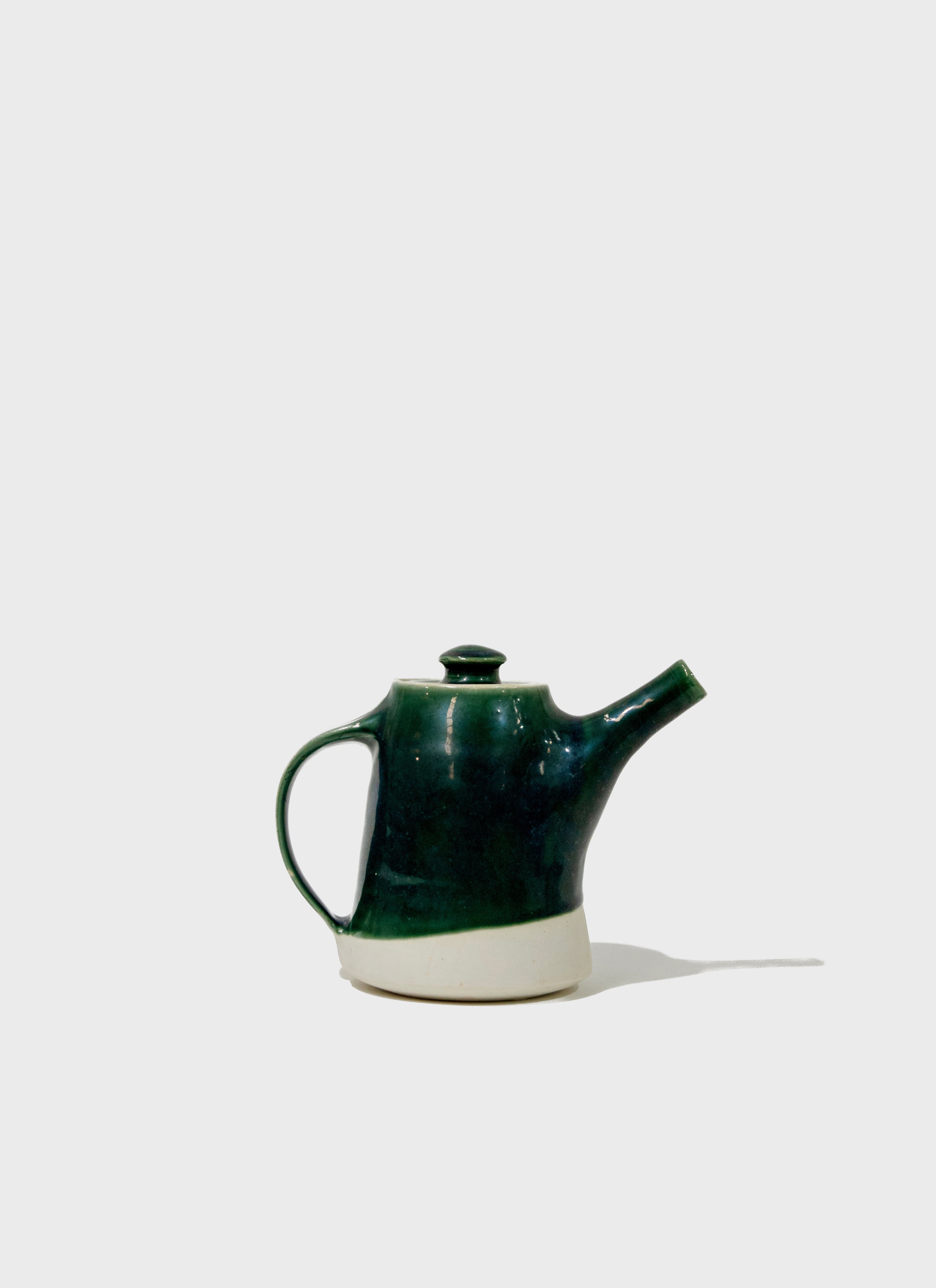 Oribe Green Ceramic Teapot
