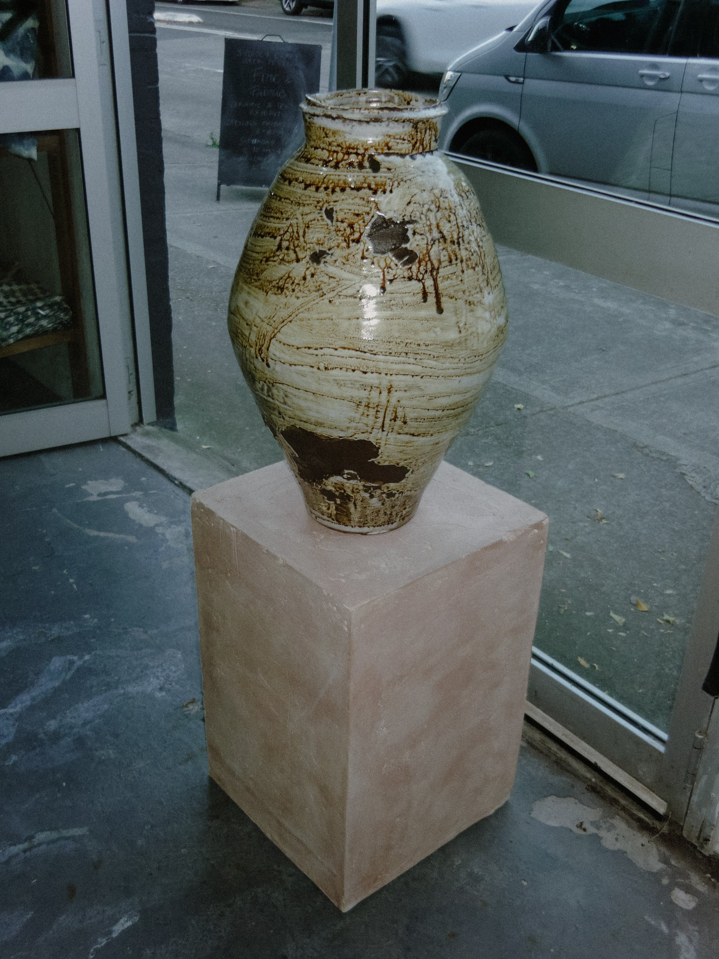 Ochre Hive Vase