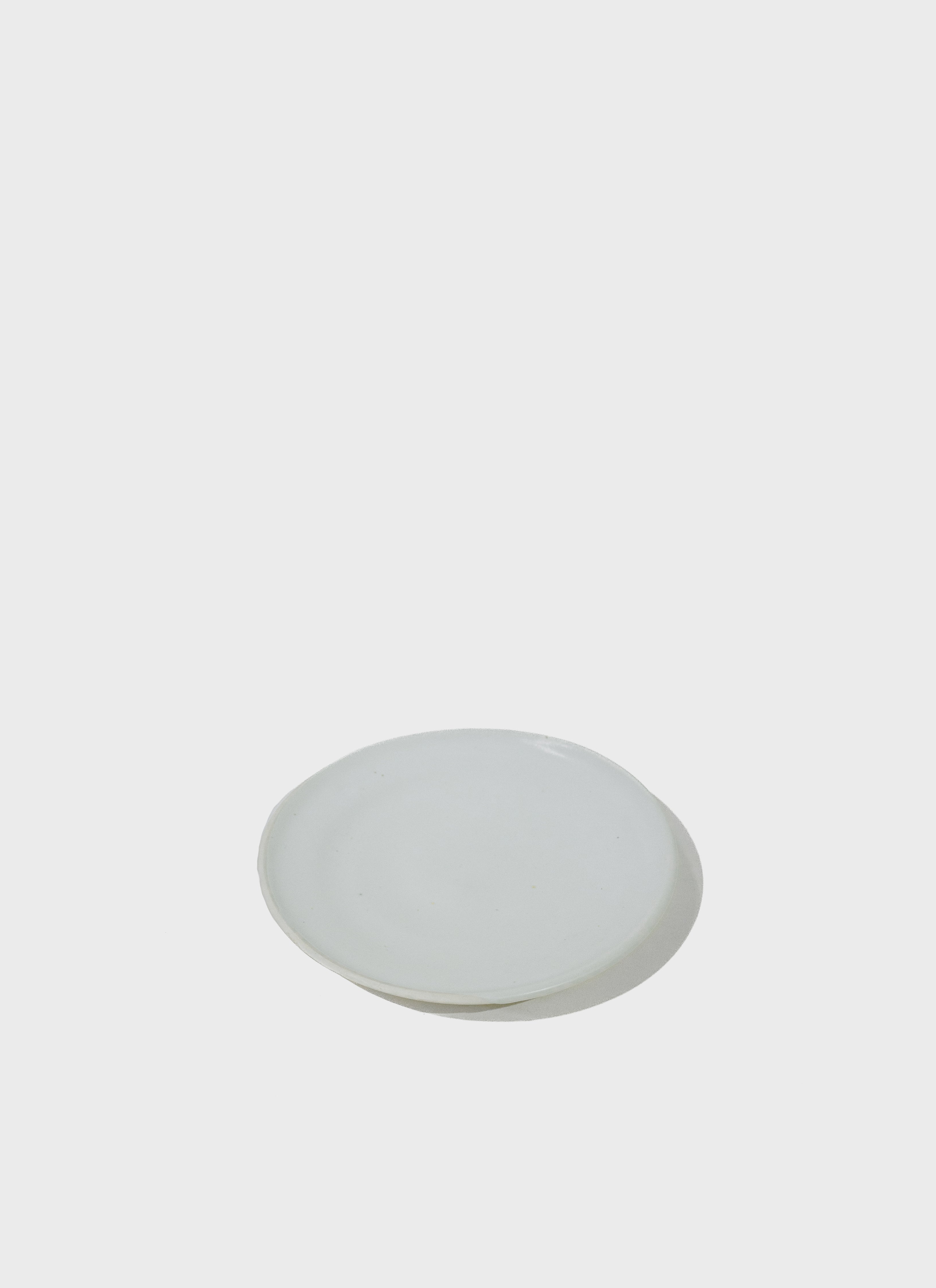 White Ceramic Side Plate 